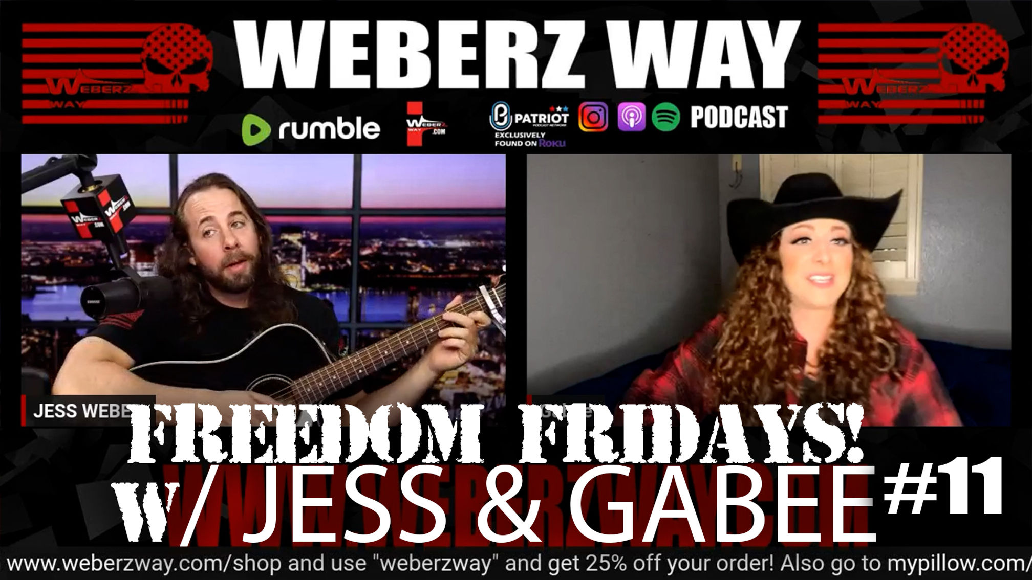 #11 FREEDOM FRIDAYS W/ JESS & GABEE